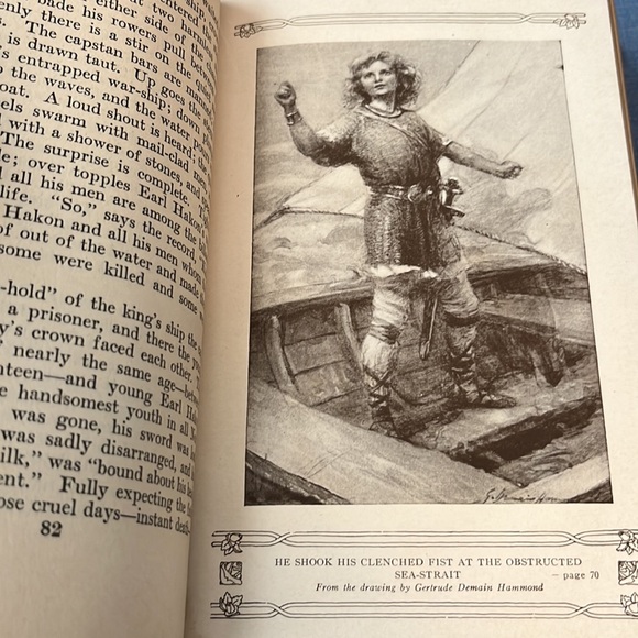 Vintage 1918 Junior Classics Young Folks Shelf Of Books Stories Of Courage HC - Picture 10 of 16